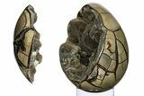 Septarian Dragon Egg Geode - Removable Section #288073-3
